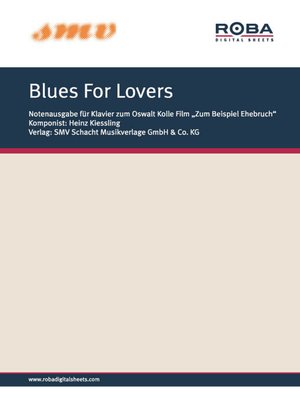cover image of Blues For Lovers